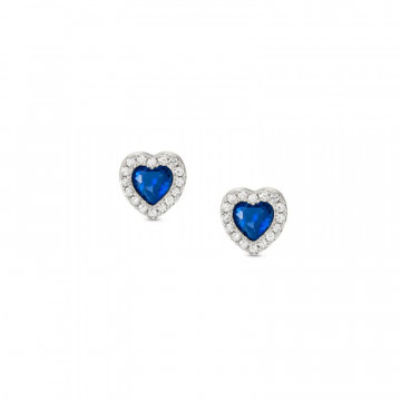 NOMINATION ORECCHINI CUORE BLU