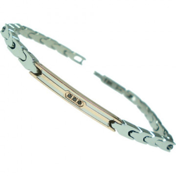 Zancan Bracciale acciaio uomo