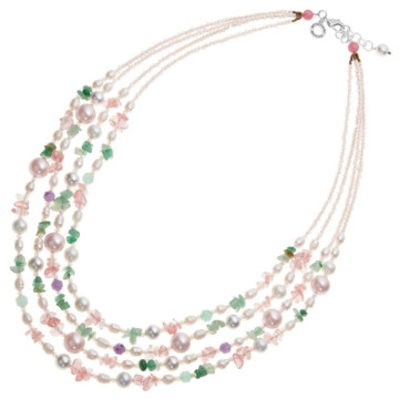 OTTAVIANI Collana con perle...