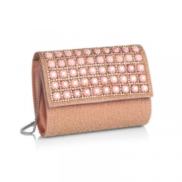 Clutch con cristalli, pietre e strass – ottaviani